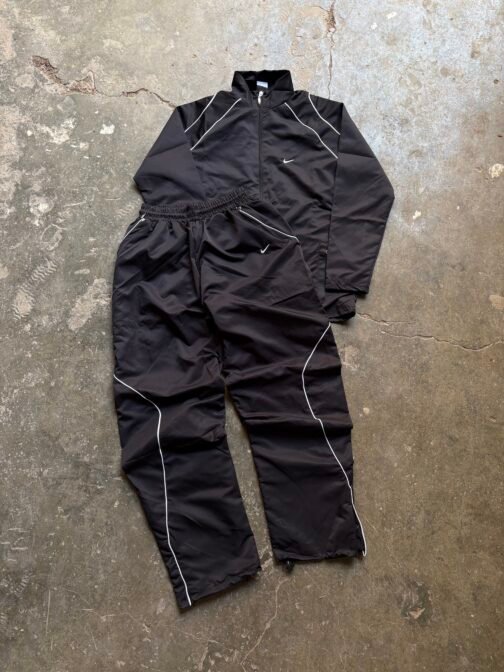 Nike Vintage 2003' mini-swoosh black tracksuit