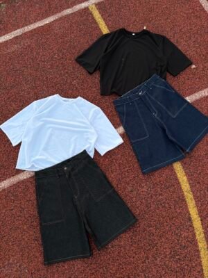 ALTRASTUDIO Summer Outfit (jorts + boxy tshirt)