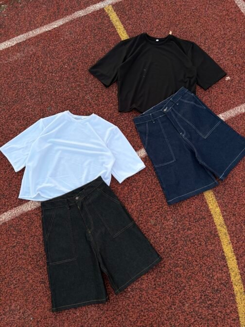 ALTRASTUDIO Summer Outfit (jorts + boxy tshirt)