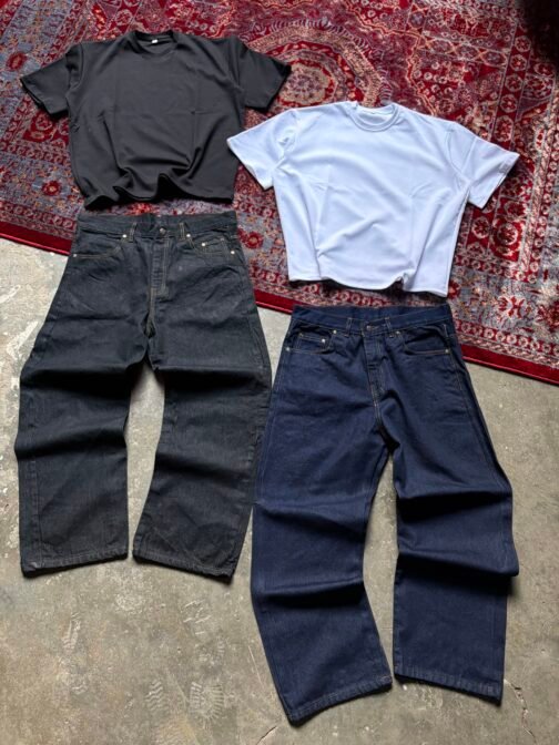 Outfit ALTRA' high quality (baggy jeans + boxy tshirt)