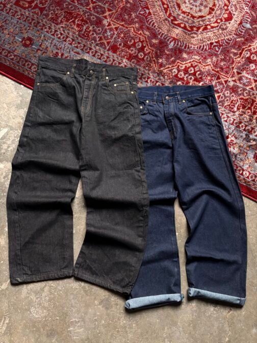 Authentic ALTRA raw denim baggy jeans